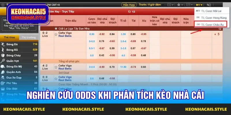 nghien cuu cac odds ti mi